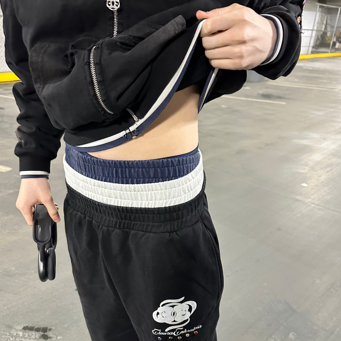 TOO STEEZY TRIPLE-LAYERED SWEATPANTS