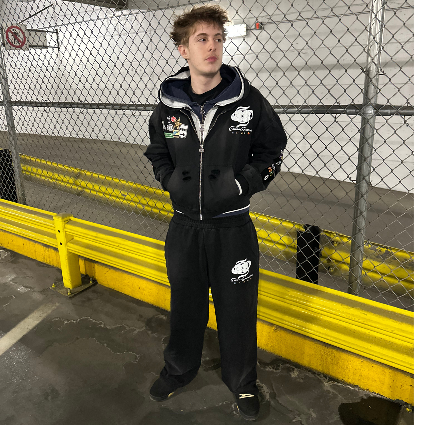 TOO STEEZY TRIPLE-LAYERED SWEATPANTS