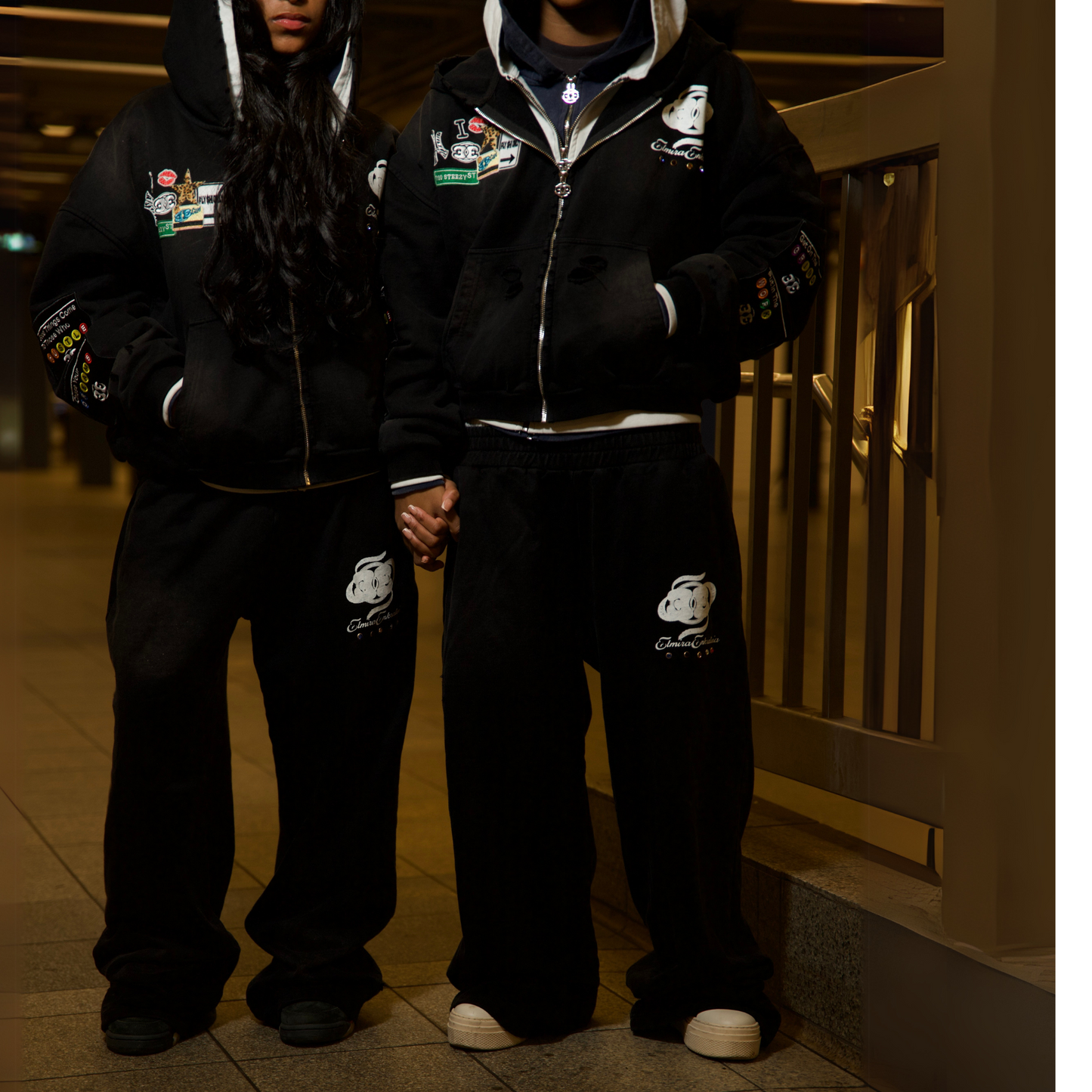 "TOO STEEZY" TRIPLE-LAYERED SWEATSUIT