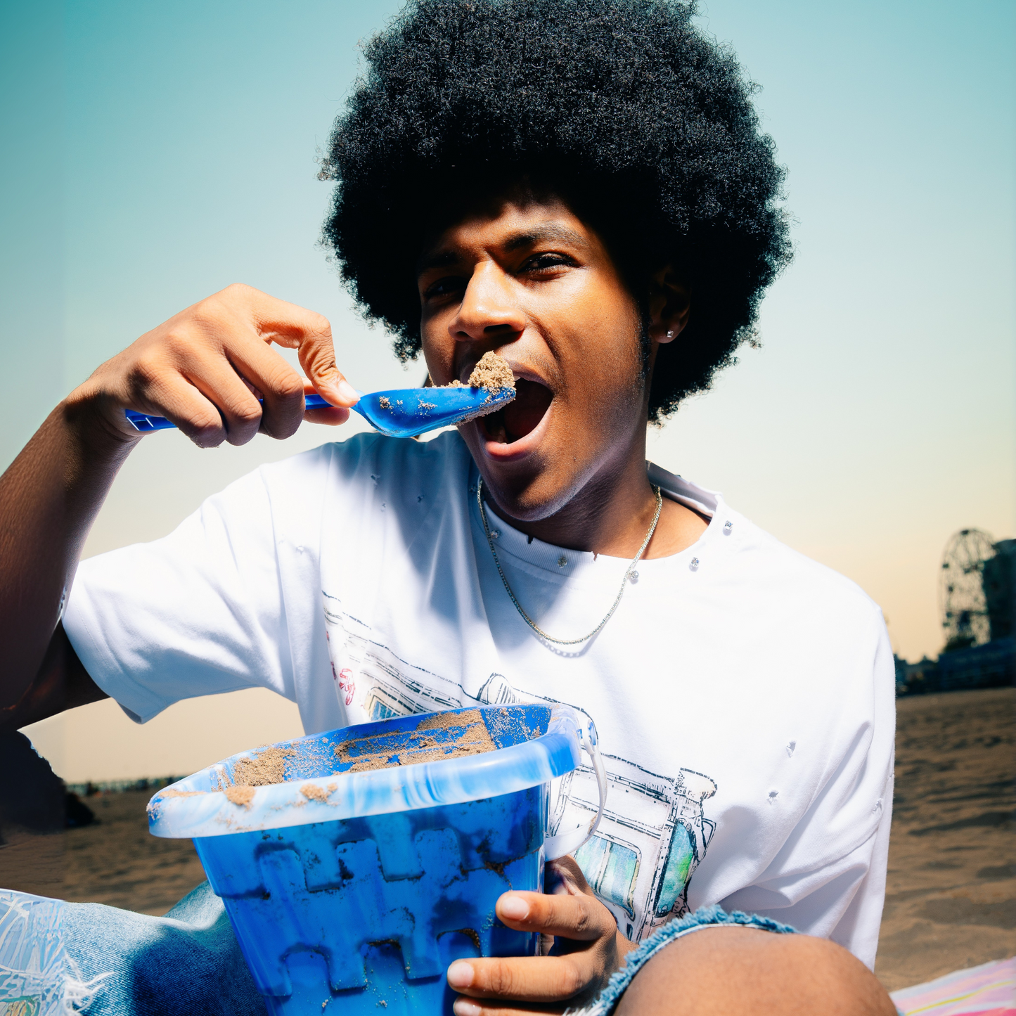 "Mr.softEE" Uneven Tee