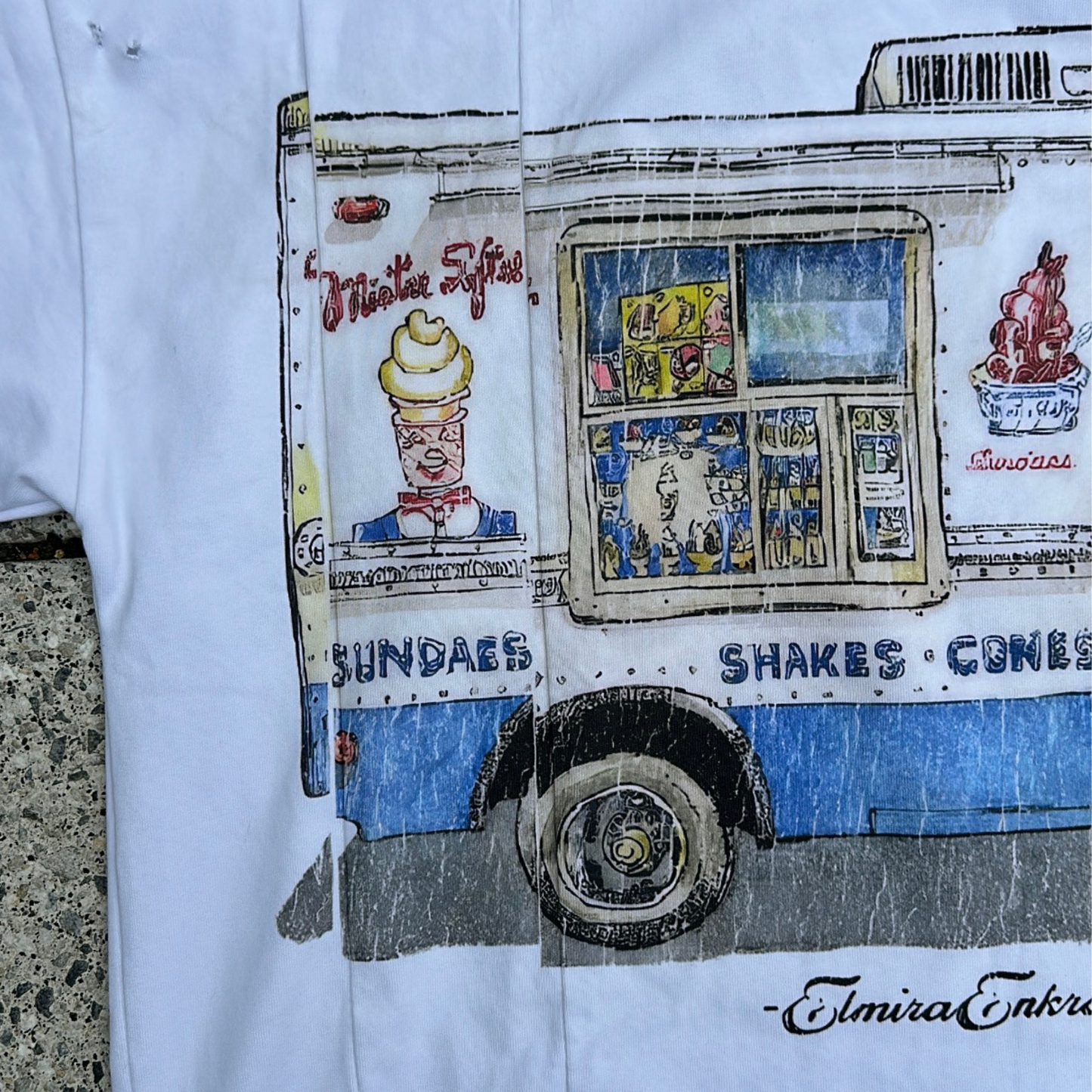 "Mr.softEE" Uneven Tee