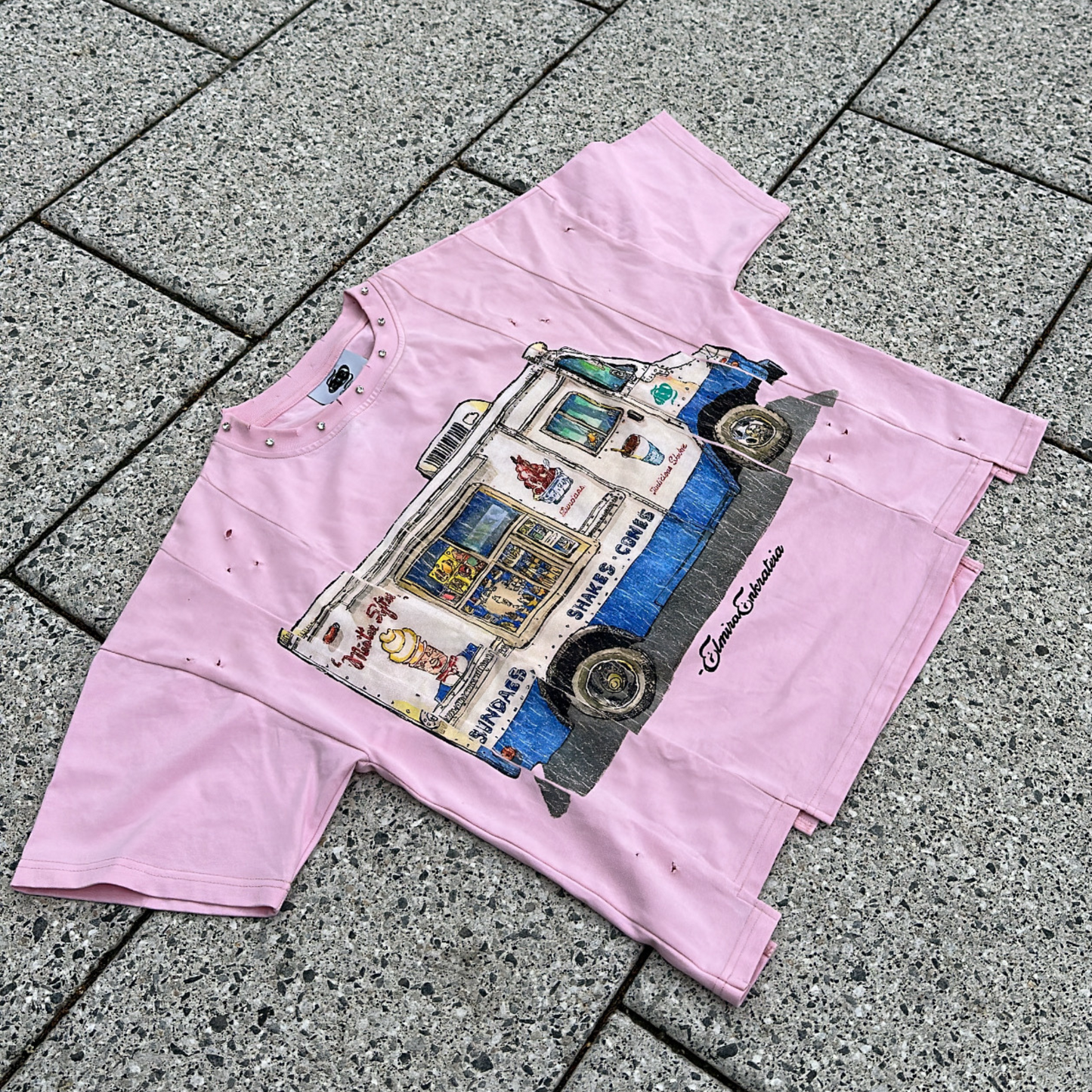 "Mr.softEE" Uneven Tee