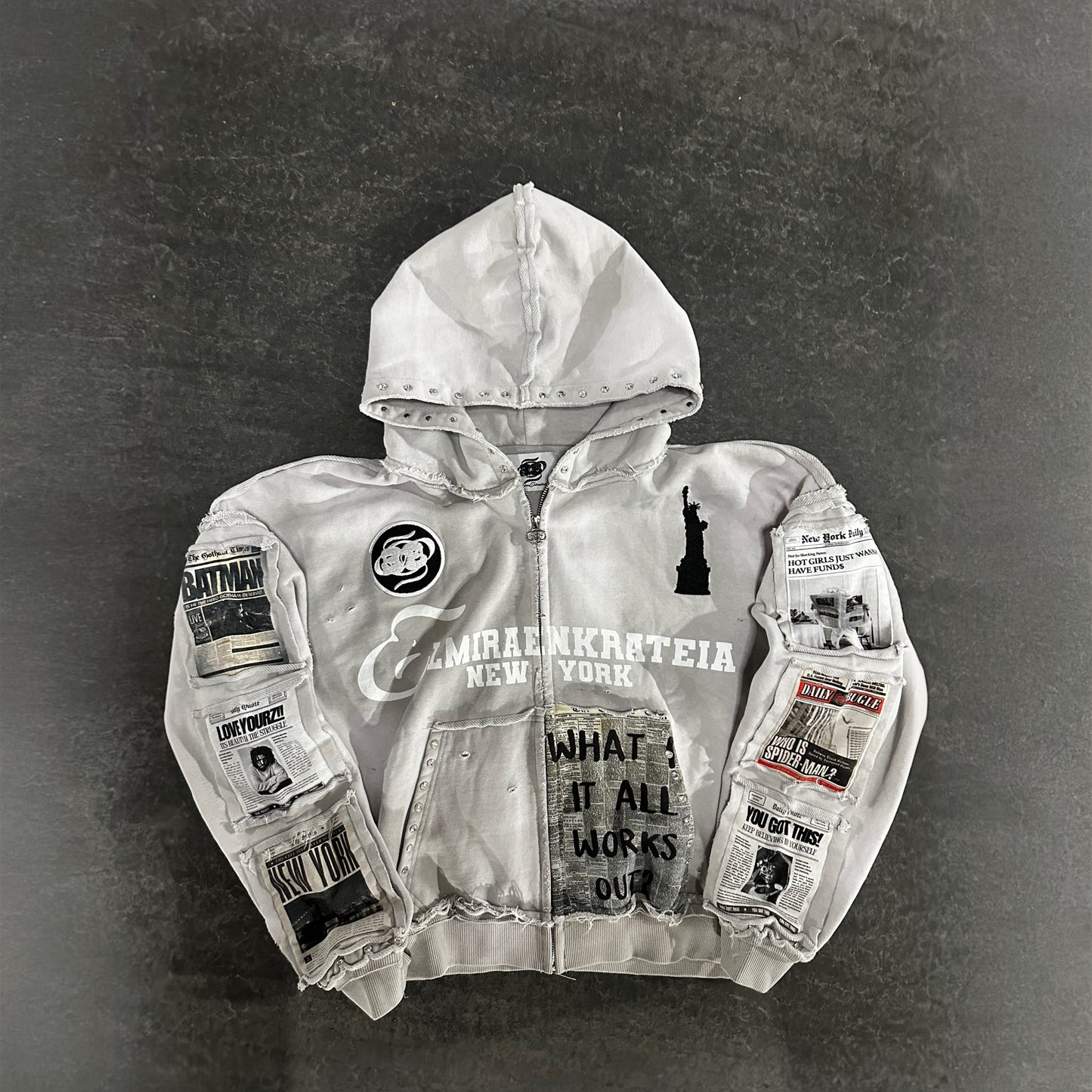 "MANIFESTO" ZIP-UP
