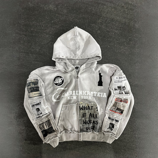 "MANIFESTO" ZIP-UP