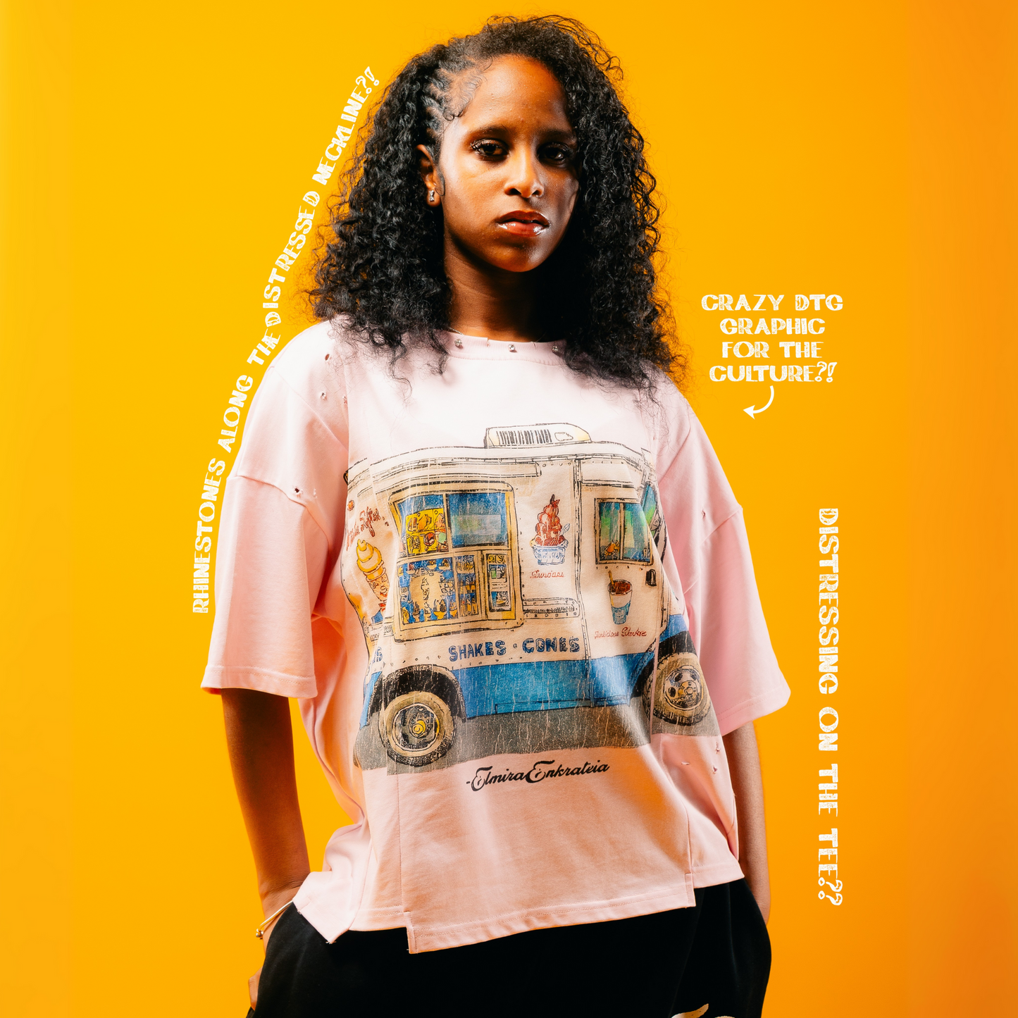 "Mr.softEE" Uneven Tee